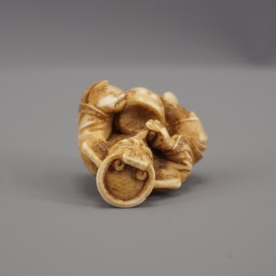 Japon- Netsuke représentant Enma-o, fin XIXème siècle 2