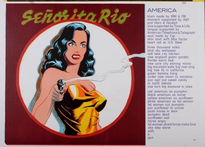 Mel RAMOS - Miss Rio, 1964 - Lithographie 2