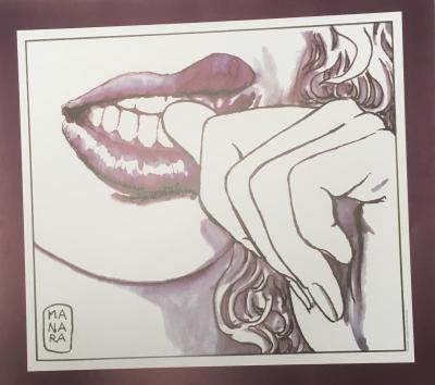 Milo Manara - Pin-Up  - Impression offset 2