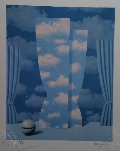 René MAGRITTE (d’après) - La peine perdue - Lithographie 2