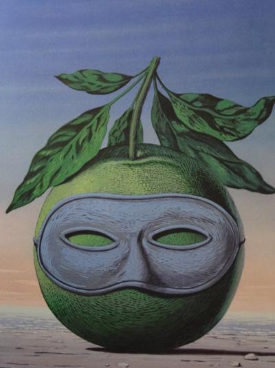 René MAGRITTE (d’après) - Souvenir de voyage -Lithographie 2