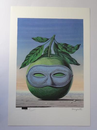 René MAGRITTE (d’après) - Souvenir de voyage -Lithographie 2