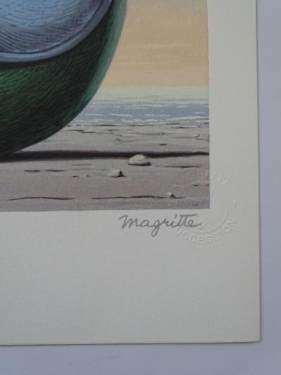 René MAGRITTE (d’après) - Souvenir de voyage -Lithographie 2