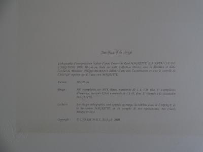 Rene Magritte (after)- Cloud vs stone - lithograph 2