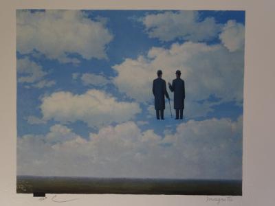 René MAGRITTE (d’après) - La reconnaissance infinie-Lithographie 2