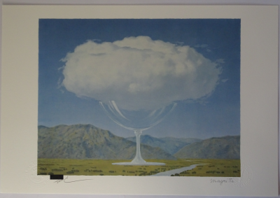 René MAGRITTE (d’après) - La Corde Sensible -Lithographie 2