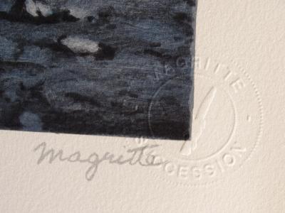 René MAGRITTE - TLe Chef d’œuvre ou les mystères de l’horizon - Lithographie - 2010 2