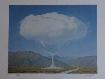 René MAGRITTE (d’après) - La Corde sensible  - Lithographie 2