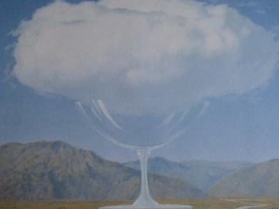 René MAGRITTE (d’après) - La Corde sensible  - Lithographie 2