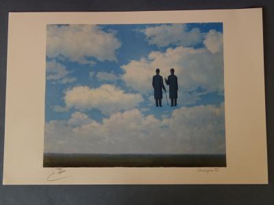 René MAGRITTE (after) - La Reconnaissance Infinie - Litografia 2
