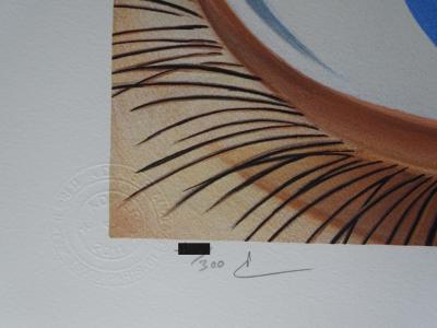 René MAGRITTE (d’après) - Le Faux Miroir -Lithographie 2