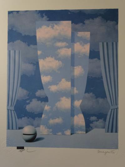 René MAGRITTE (d’après) - La Race Blanche - Lithographie 2