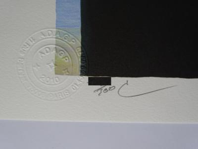 René MAGRITTE (after) -   Décalcomanie -Lithograph 2