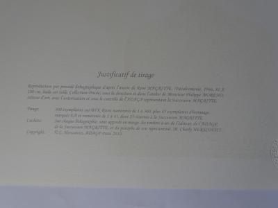 René MAGRITTE (after) -   Décalcomanie -Lithograph 2