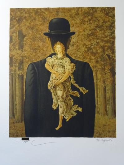 René MAGRITTE (after) -   Le bouquet tout fait -Lithograph 2