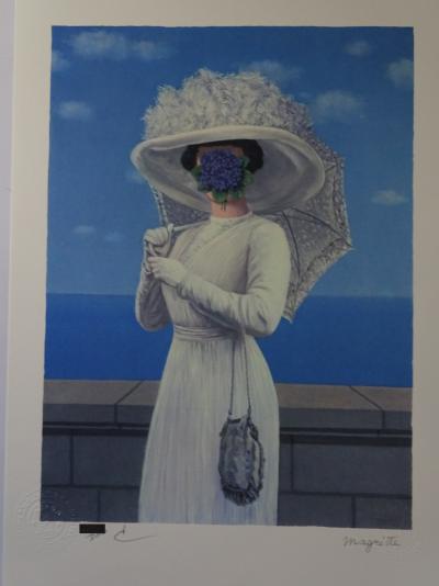 René MAGRITTE (d’après) - Grande Guerre - Lithographie (Format moyen) 2