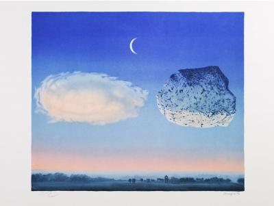 René Magritte (d’après) - La Bataille de l’Argonne, 2010 - lithographie (format moyen) 2
