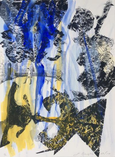 Lynda BENGLIS - Spanish Steps 3, 2010 - Lithographie signée au crayon 2