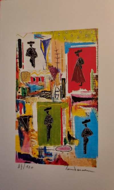 Michel TOMBEREAU - Férias de Nîmes - Digital print signed in pencil 2