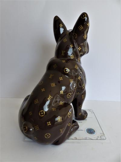 Patrick KONRAD - Louis Vuitton Bulldog  - Sculpture 2