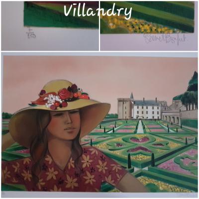 Robert VERNET BONFORT - Villandry, 1983 - Lithographie originale signée au crayon 2