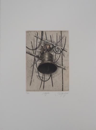 Philippe MIGNE : L’Angelus - Gravure originale signée au crayon 2