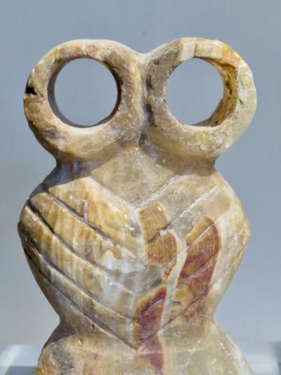 Tell Brak, Syrie - Idole aux yeux, environ 3300 av. J.-C. 2