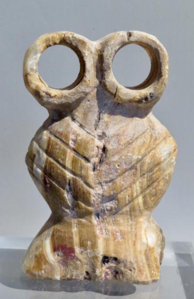 Tell Brak, Syrie - Idole aux yeux, environ 3300 av. J.-C. 2