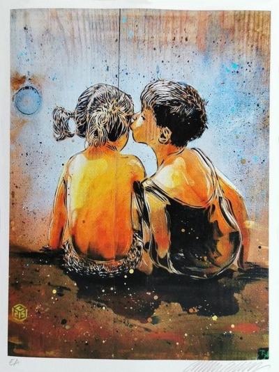 C215 - Premier Baiser, 2020 - Impression digitale signée au crayon 2