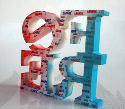 PyB - Liberté d’expression France, 2020 - Sculpture 2