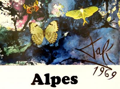 Salvador DALI - Suite SNCF - Paris & Alpes, 1970 - Deux affiches 2