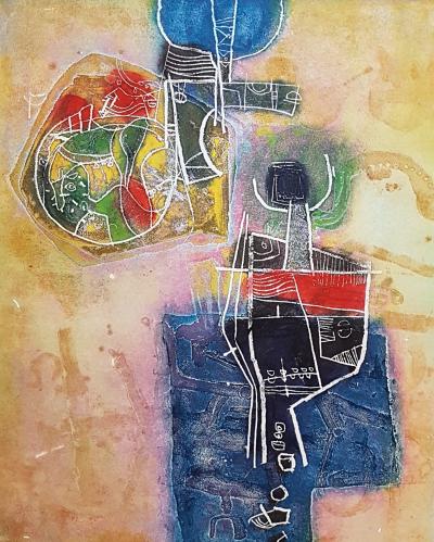 Shoichi HASEGAWA - En Juillet - Lithographie signée 2