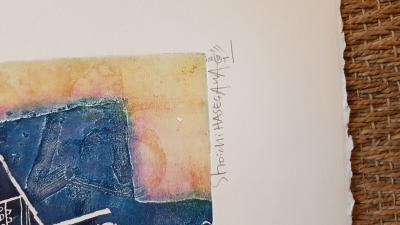 Shoichi HASEGAWA - En Juillet - Lithographie signée 2