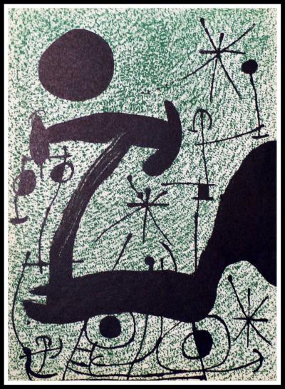 Joan MIRO  - Composition, 1970  - Lithographie originale 2