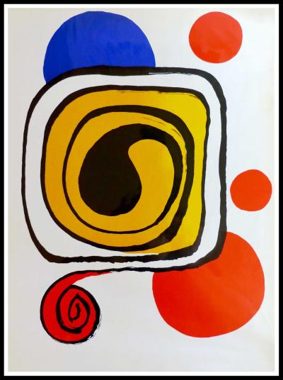 Alexander CALDER - Composition Abstraite, 1971 -Lithographie originale 2