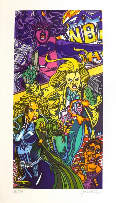 ERRO - NB, 2001 - Lithographie signée au crayon 2