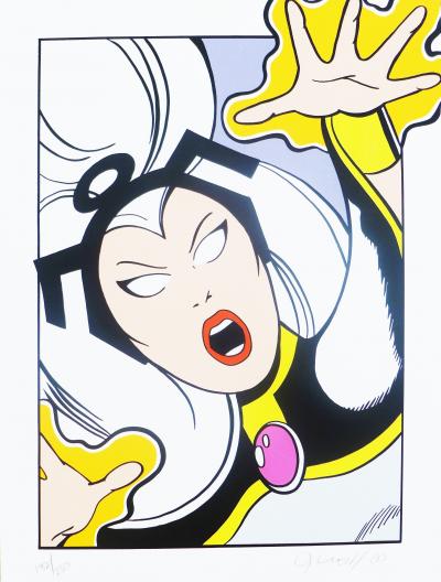 Crash - X-Men Tornade, 2000 - Sérigraphie signée au crayon 2