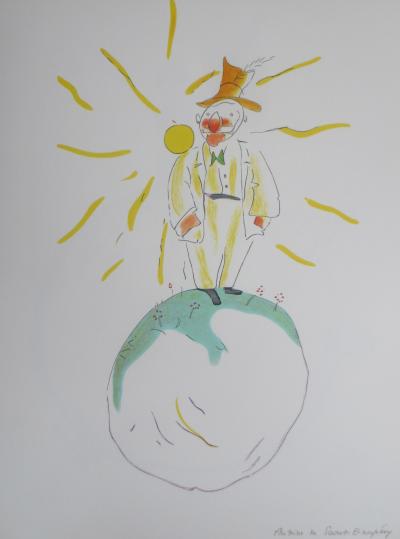 Antoine DE SAINT-EXUPERY (d’après) - Le vaniteux - Lithographie 2