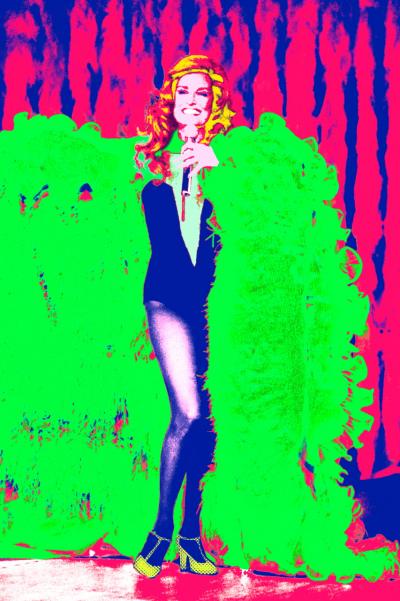 Francis APESTEGUY  - Dalida, 2007 - Tirage numérique signé 2