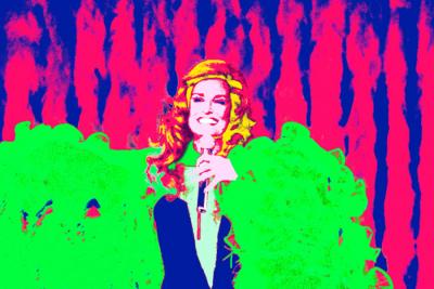 Francis APESTEGUY  - Dalida, 2007 - Tirage numérique signé 2