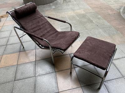 Gabriele MUCCHI - Chaise longue « Genni » et son ottoman, circa 1975 2