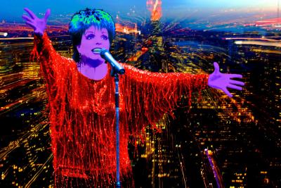 Francis APESTEGUY  - Liza Minnelli, 2007 - Tirage numérique signé 2