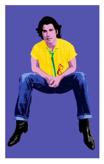 Francis APESTEGUY  - Travolta, 2007 - Tirage numérique signé 2