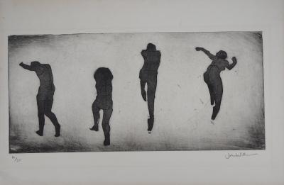 Julian WILLIAMS : 4 Contemporary Dancers - Gravure signée au crayon 2