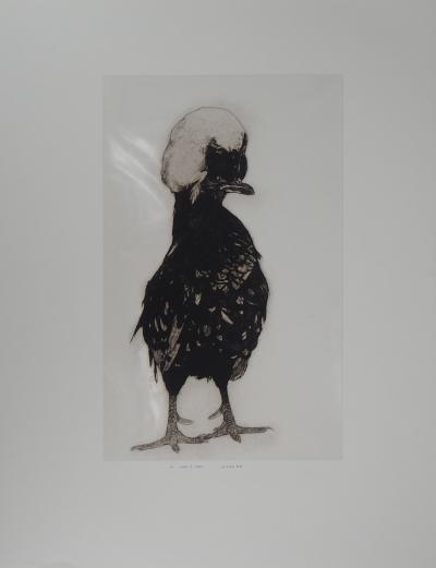 Iris FOSSIER : The Purple is Green, 2012 - Gravure signée au crayon 2