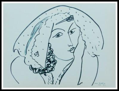 Henri MATISSE (d’après) - L’andalouse, 1943  - Lithographie 2