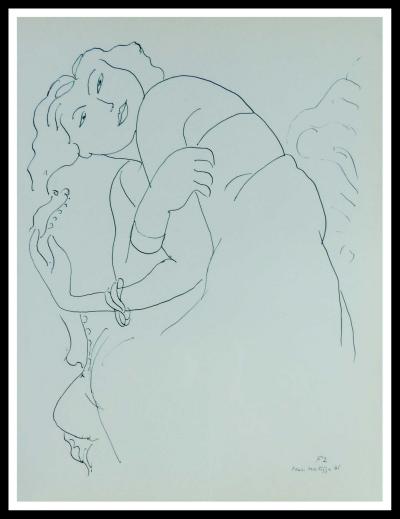Henri MATISSE (d’après) - La langoureuse - Lithographie 2