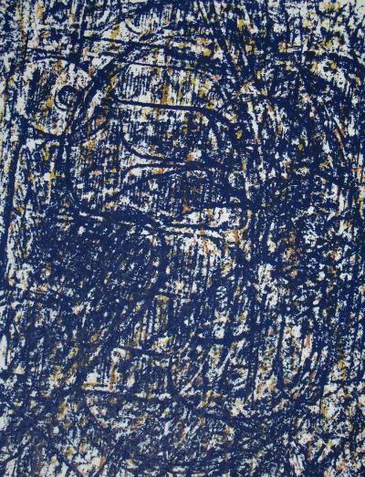 Max ERNST - La Foret bleue, 1962 - Lithographie originale 2