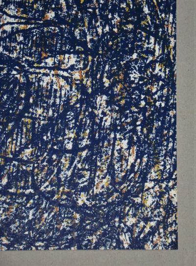 Max ERNST - La Foret bleue, 1962 - Lithographie originale 2