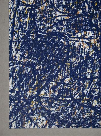 Max ERNST - La Foret bleue, 1962 - Lithographie originale 2